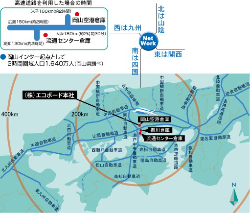 西日本の中心地